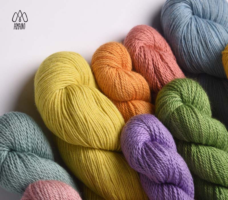 AMANO Qualities, Different Types of Yarn for Hand Knitting