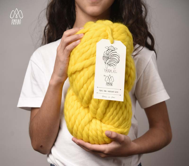 Different types of yarns in various weights