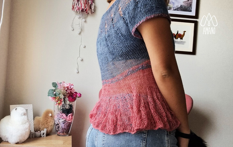 ¿Qué se puede tejer con Mayu lace? 